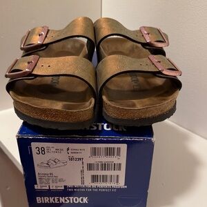 Birkenstock Arizona Bronze Sandals
